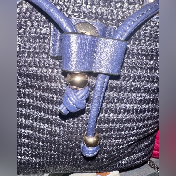 Blue backpack handbag, Lauren Conrad. Like new. - Picture 11 of 15